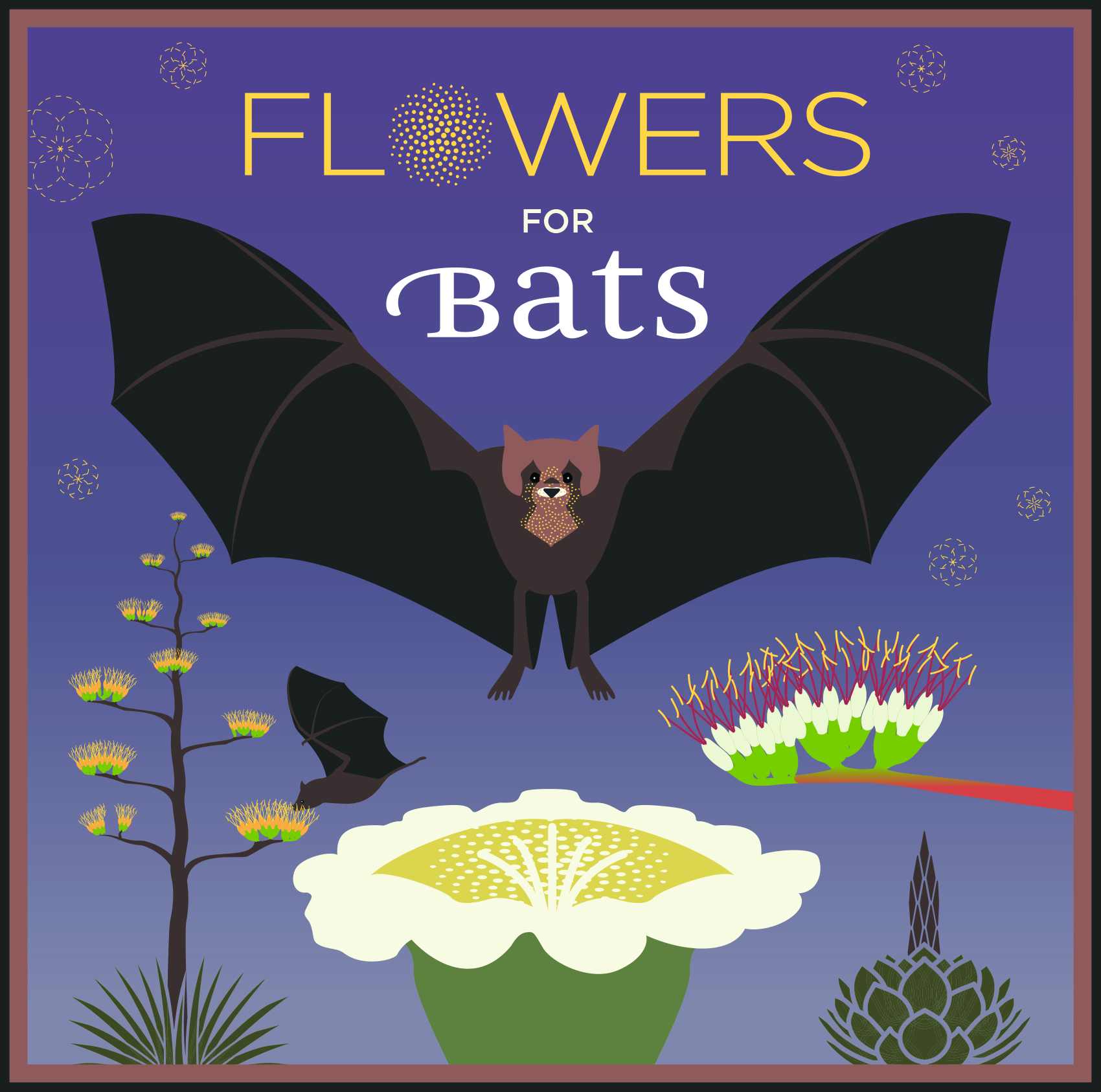 Flowers for Bats campaign logo