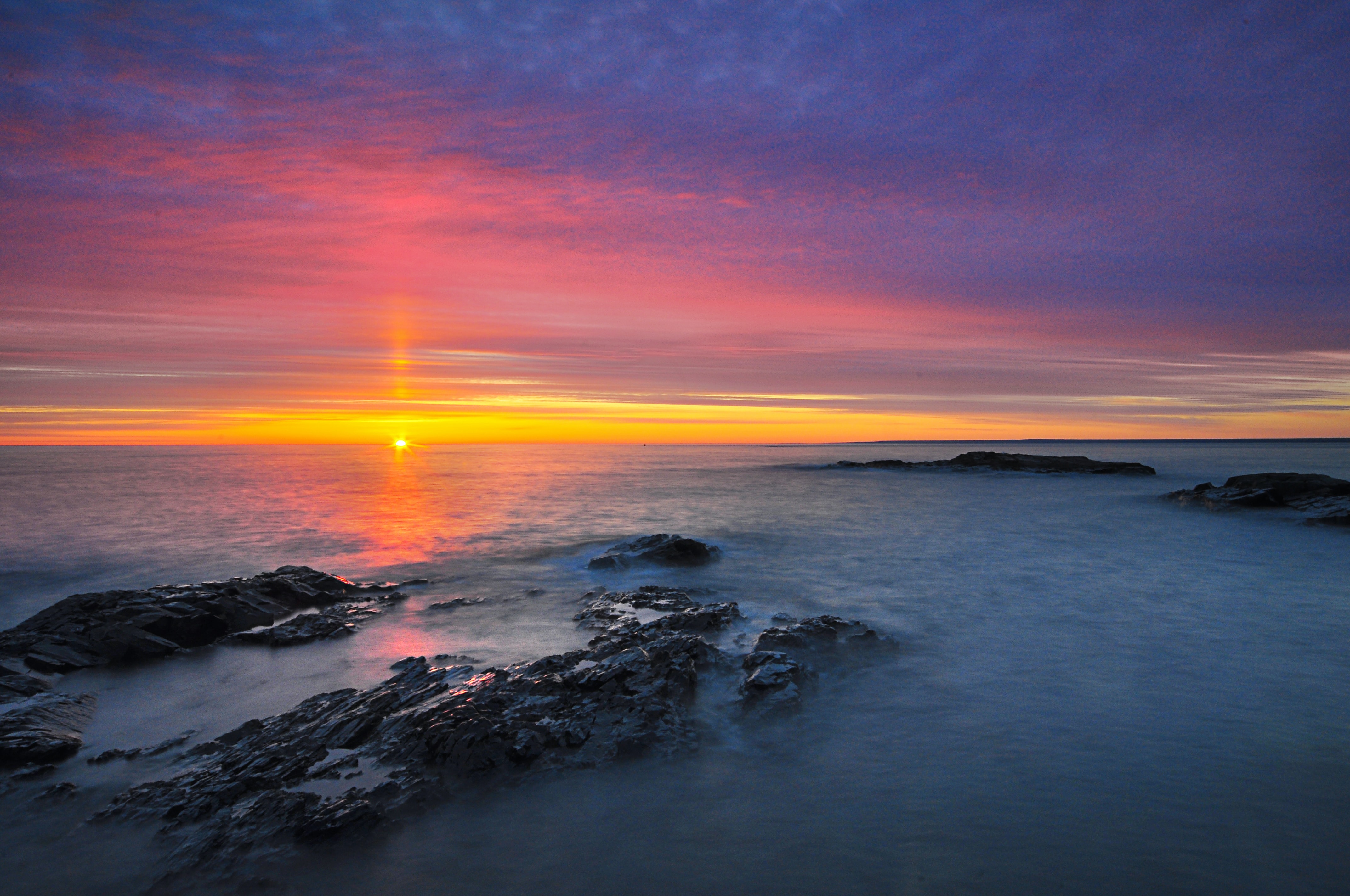 Sunset over Lake Superior