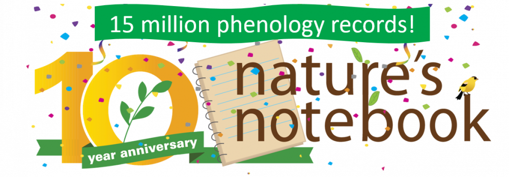 15 million records Nature's Notebook