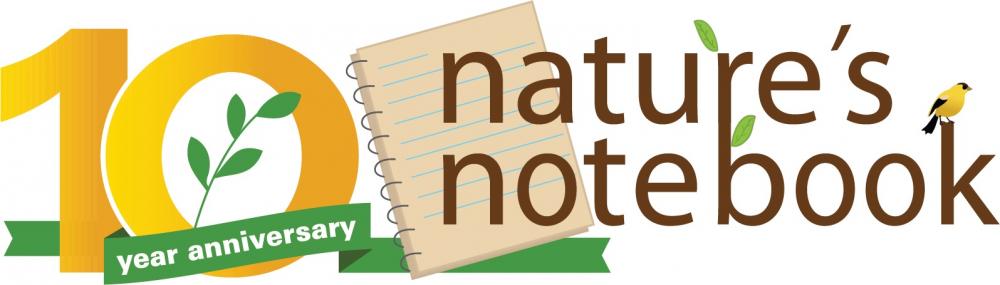 Nature's Notebook 10 year anniversary logo