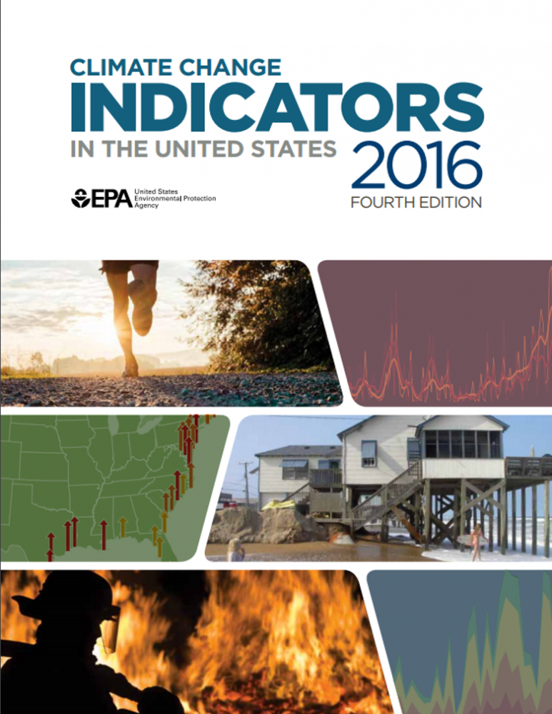 Climate Change Indicators in the US, EPA