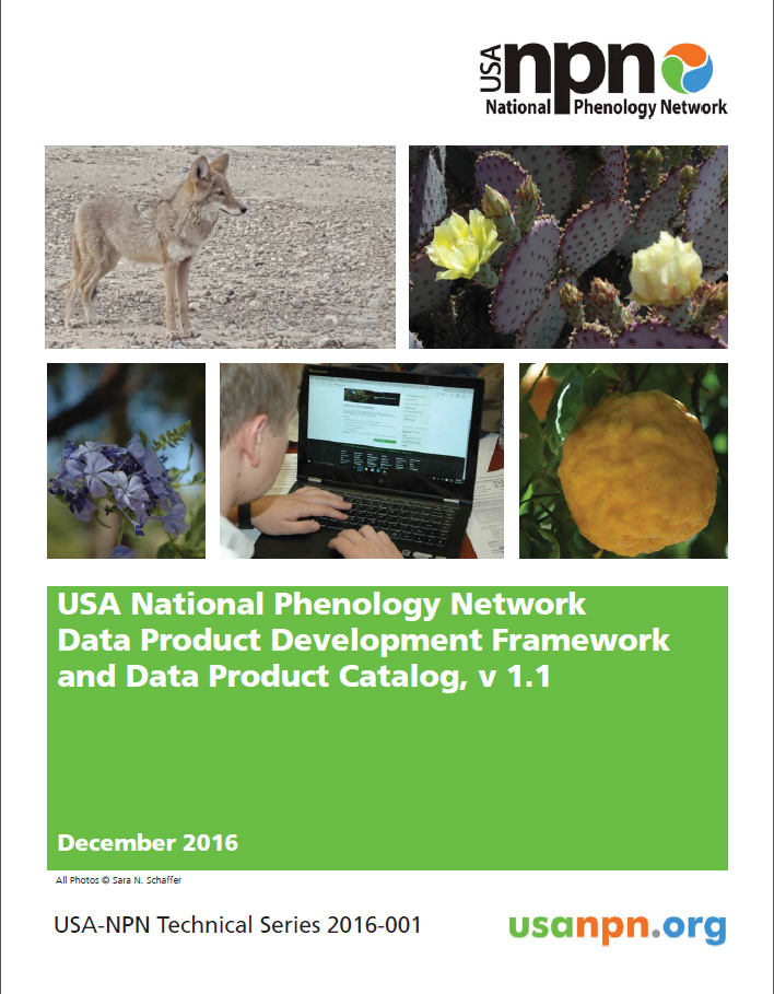 Data Products Report Cover