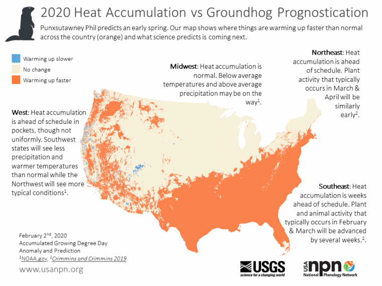 Seasonal story on Groundhog Day 2020