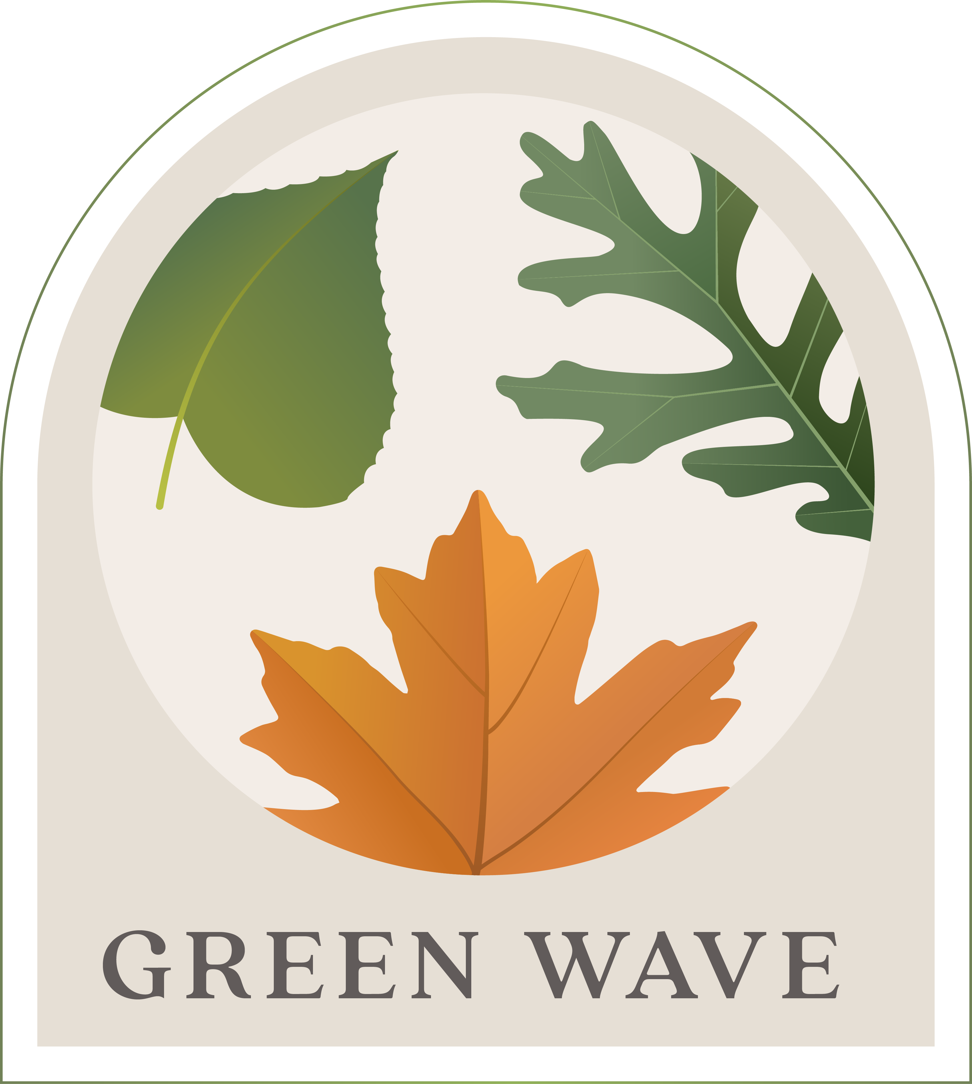 Green wave campaign logo